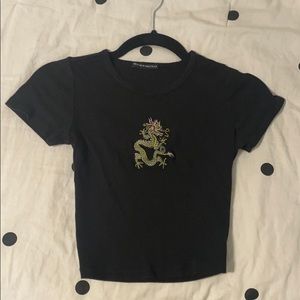 Brandy cropped shirt